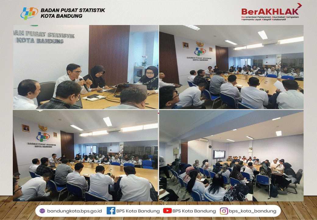 Rapat Dinas Bulan Juni 2024 BPS Kota Bandung