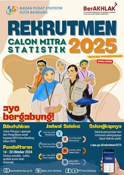 Rekrutmen Calon Mitra Statistik 2025