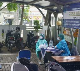 KEGIATAN SWAB ANTIGEN RUTIN BPS KOTA BANDUNG