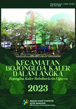 Kecamatan Bojongloa Kaler Dalam Angka 2023