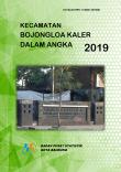 Kecamatan Bojongloa Kaler Dalam Angka 2019