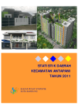 Statistik Daerah Kecamatan Antapani 2011