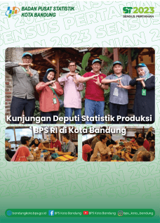 BPS RI Deputy for Production Statistics Visit to the City of Bandung