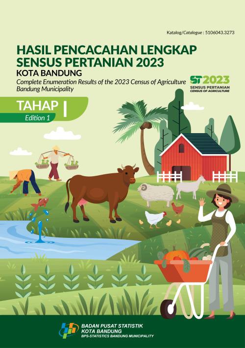 Complete Enumeration Results of the 2023 Census of Agriculture - Edition 1 Bandung Municipality