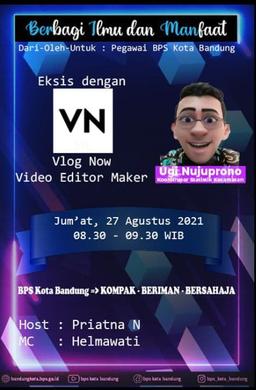 BERIMAN | Berbagi Ilmu dan Manfaat: Pemanfaatan Aplikasi Vlog Now - Video Editor Maker