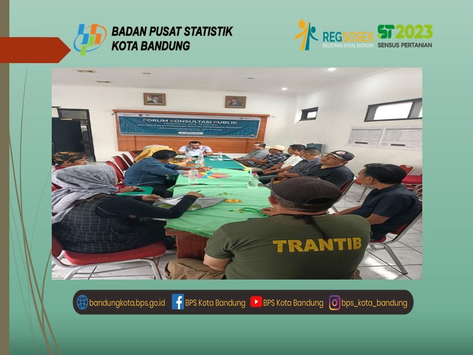 Forum Konsultasi Publik 6 Kecamatan Bandung Kulon