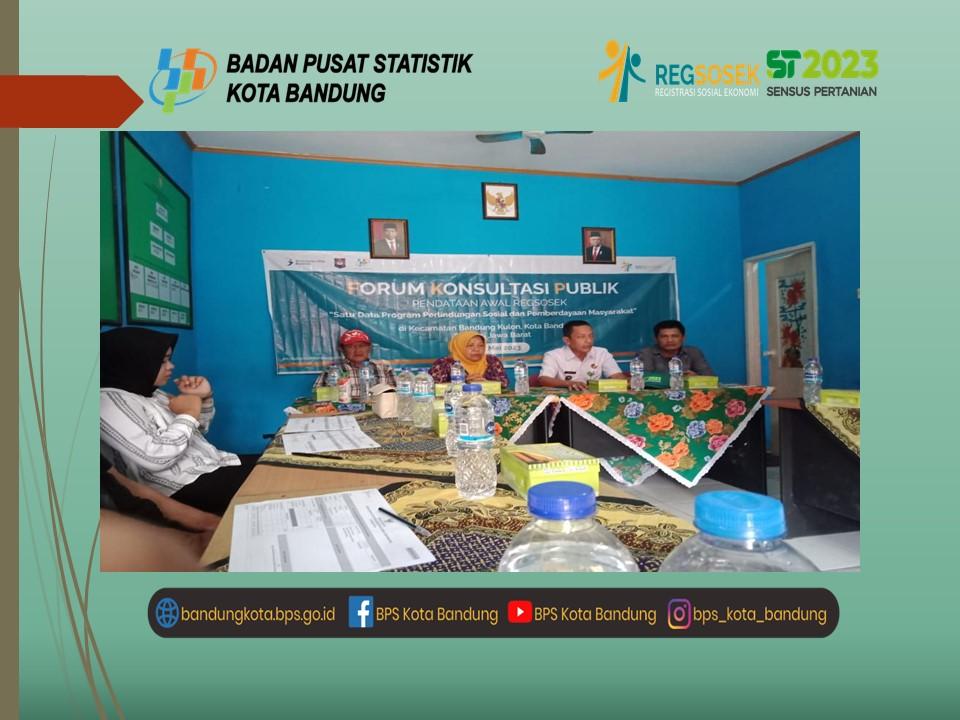 Forum Konsultasi Publik 8 Kecamatan Bandung Kulon