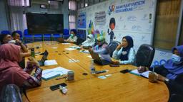 Rapat persiapan pelaksanaan kegiatan Kelurahan Cinta Statistik