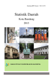 Statistik Daerah Kota Bandung 2013