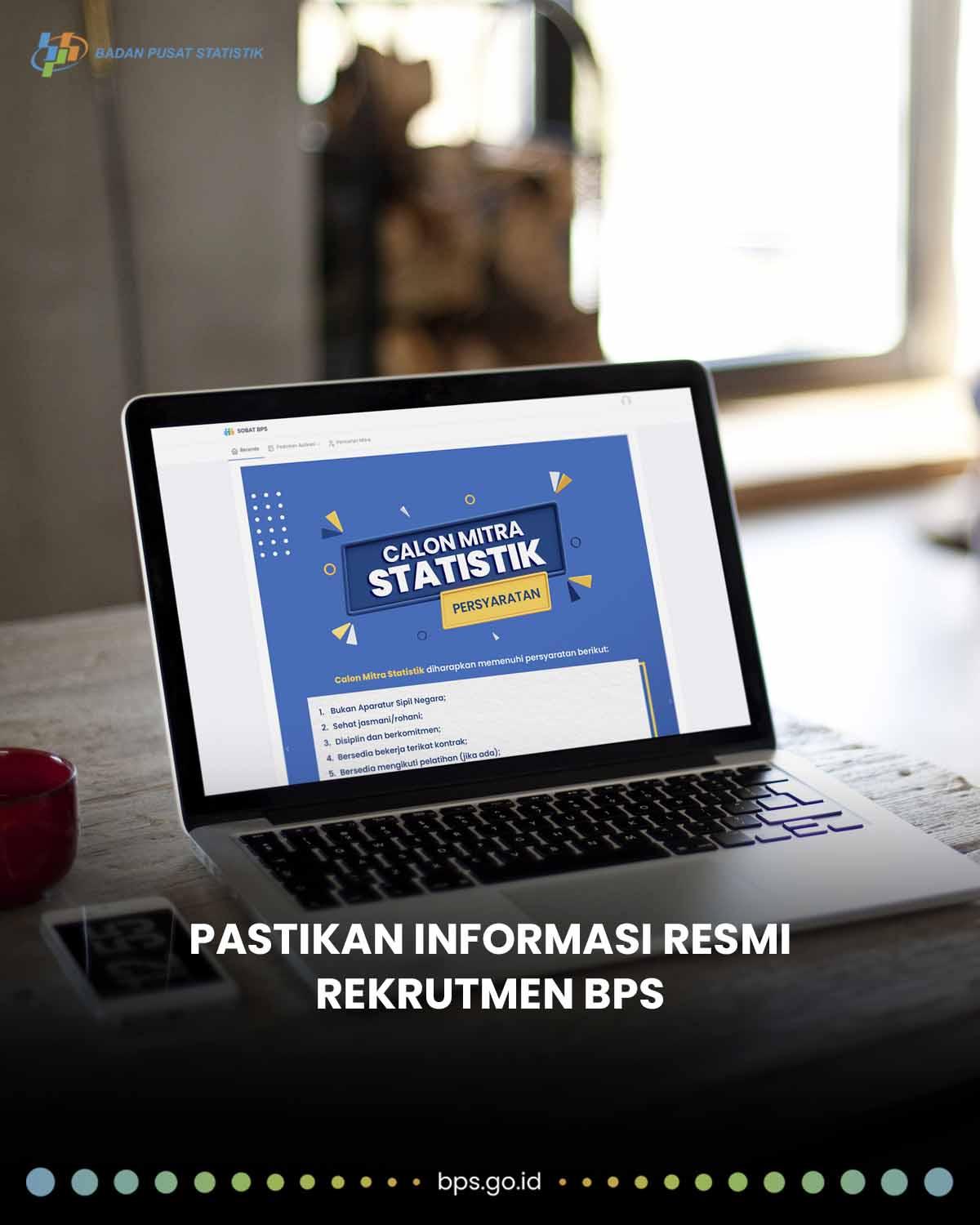 Pastikan Informasi Resmi Rekrutmen BPS