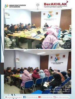 Rapat Dinas Bulan Agustus 2024 BPS Kota Bandung