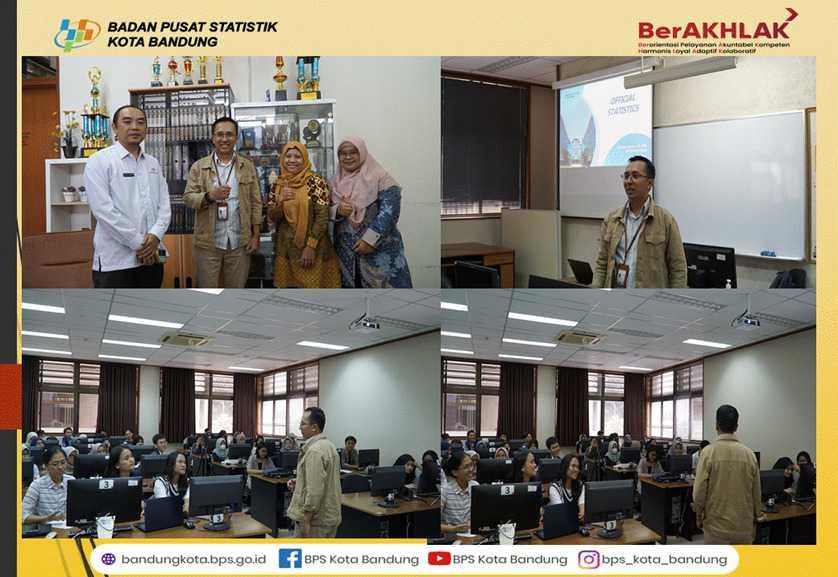 BPS Kota Bandung Praktisi ke Universitas Pendidikan Indonesia