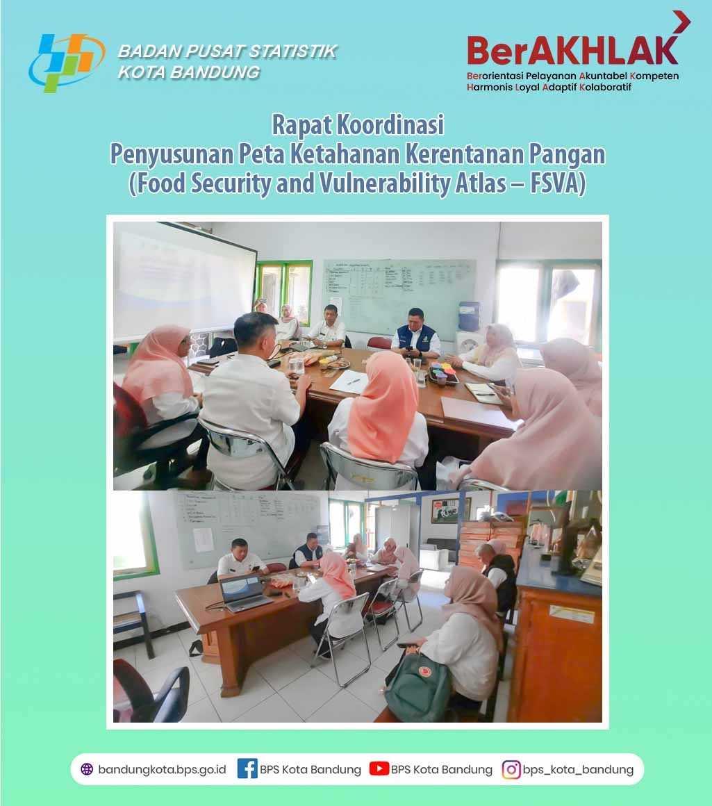 Coordination Meeting for the Preparation of Food Security and Vulnerability Atlas (FSVA)