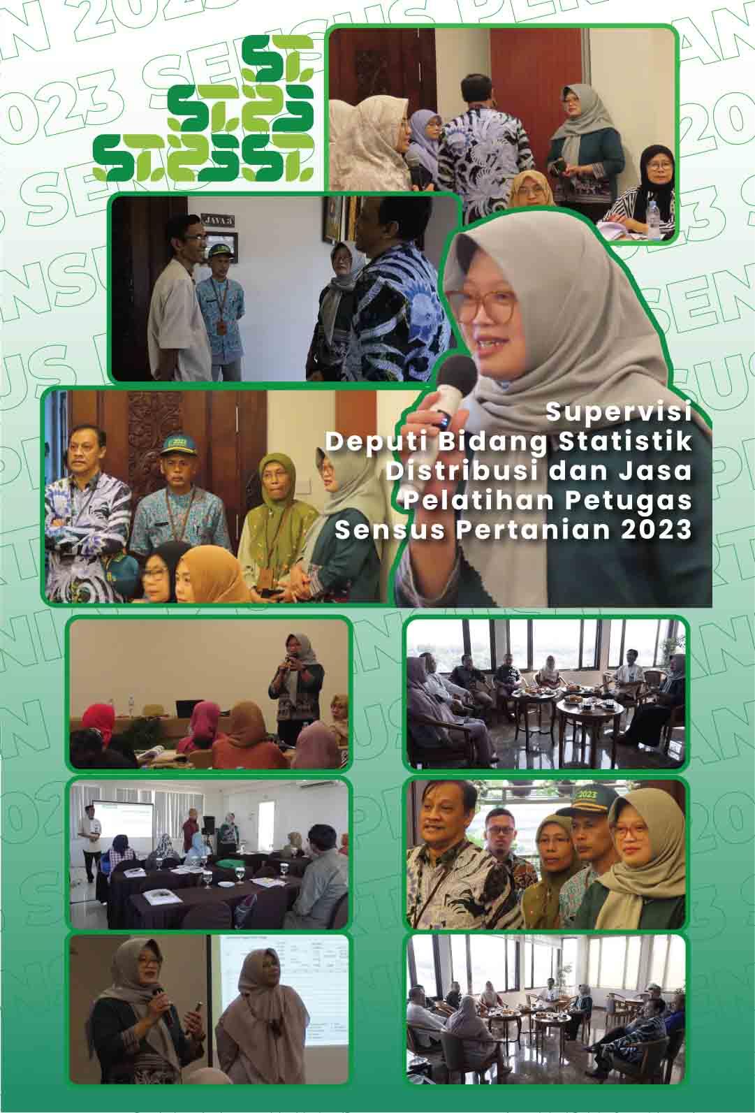 Visit of the Deputy for Distribution and Services Statistics