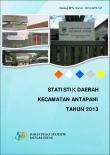 Statistik Daerah Kecamatan Antapani 2013