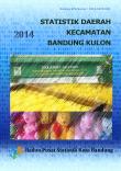 Statistik Daerah Kecamatan Bandung Kulon 2014