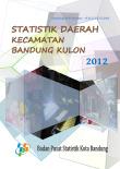 Statistik Daerah Kecamatan Bandung Kulon 2012